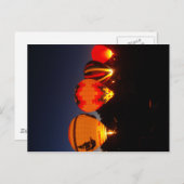 Licht in die Nacht Postkarte (Vorne/Hinten)