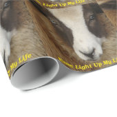 Licht in mein Leben Geschenkpapier (Rolleneckpunkt)