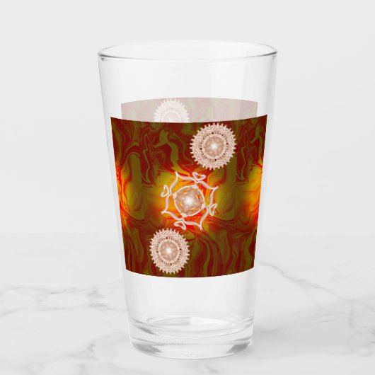 Licht in meinem Herzen Glas (Vorderseite)