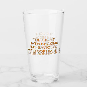 Licht ist mein Retter geworden Glas