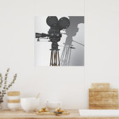 Licht! Kamera! Action! Poster (Küche)