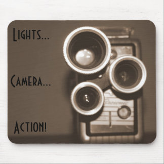 Licht-Kamera-Aktion Mousepad