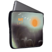 Licht - Luz - Svet - Icy Orange Winter Sun Laptopschutzhülle (Vorne Rechts)