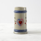 Licht meines Lebens 18oz Stein Bierglas (Mittel)
