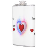 Licht meines Lebens 8oz Vinyl Wrapped Flask Flachmann (Links)