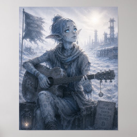 Licht / Musiker / Eisige Einöde Poster (Vorne)