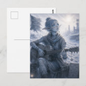 Licht / Musiker / Eisige Einöde Postkarte (Vorne/Hinten)
