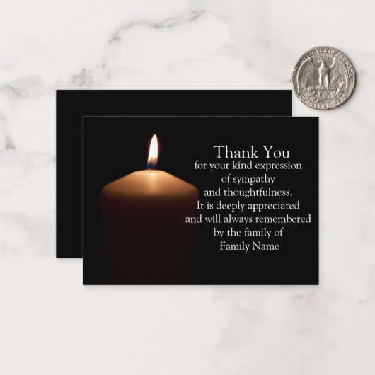 Licht nach der Beerdigung durch die Karten (Vorderseite/Rückseite Beispiel)