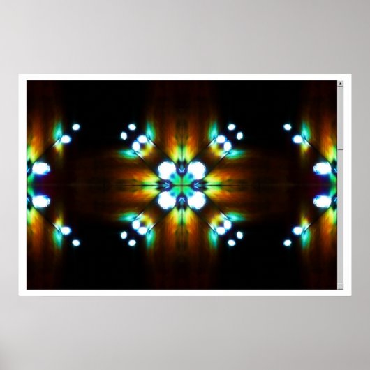 Licht - Negativ Poster (Vorne)