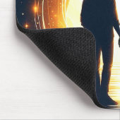 Licht - Pater & Child Sunset Mousepad (Ecke)