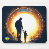 Licht - Pater & Child Sunset Mousepad (Vorne)