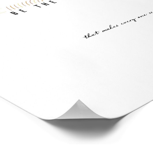 Licht Poster (Ecke)