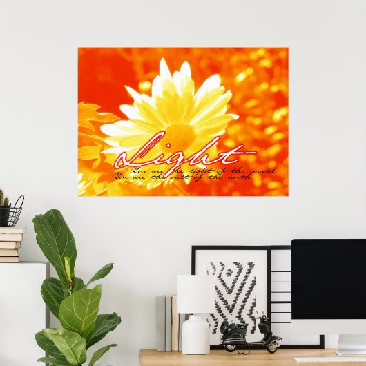 Licht Poster (Heimbüro)