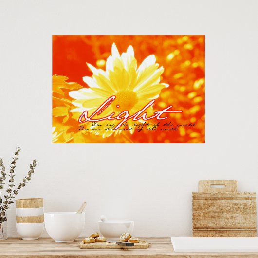 Licht Poster (Küche)