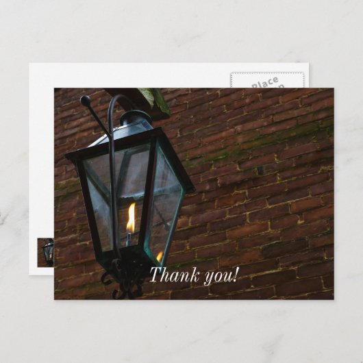 Licht Postkarte (Vorne/Hinten)