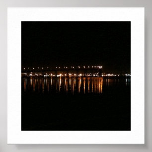 Licht reflektiert kalifornische Farbfotografie Poster