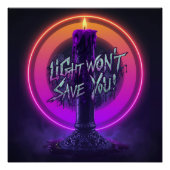 Licht rette dir nicht poster (Vorderseite)