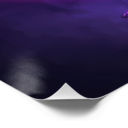 Licht rette dir nicht poster (Ecke)