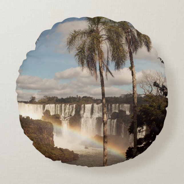 Licht Rundes Kissen (Vorderseite)