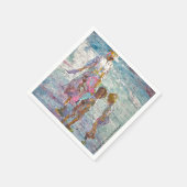 Licht sammeln © – Kunstnapkins Serviette (Ecke)