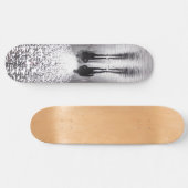 Licht, Schatten und Symmetrie - Sepia Skateboard (Horizontal)