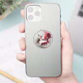 Licht Schatten Wolf Geist Tier Fantasy Aufkleber (Telefon)