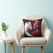 Licht Schatten Wolf Geist Tier Fantasy Kissen (Stuhl )
