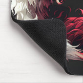 Licht Schatten Wolf Geist Tier Fantasy Mousepad (Ecke)