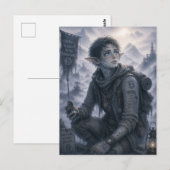 Licht / Scout / Nebelberge Postkarte (Vorne/Hinten)