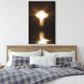 Licht sehen leinwanddruck (Insitu (Schlafzimmer))