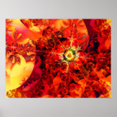 Licht strahlen poster (Vorne)