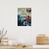 Licht suchen, Koi Wandkunst, Poster, Koi Art, Koi Poster (Küche)