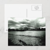 Licht über dem Hafen Postkarte (Vorne/Hinten)