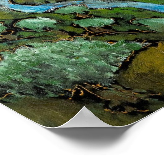 Licht über den Tempel, Jonathan Kis-Lev Poster (Ecke)