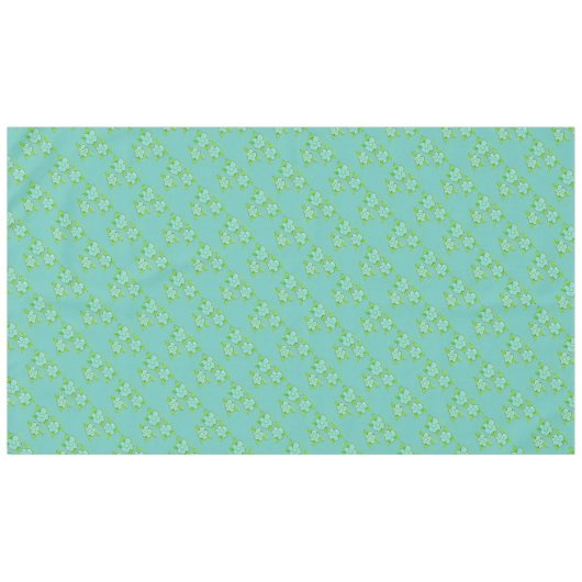 Licht und Blau Tischdecke (Vorderseite (Horizontal))