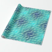 Licht und Dunkel-Pool-Wassermuster Geschenkpapier (Ungerollt)
