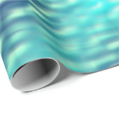 Licht und Dunkel-Pool-Wassermuster Geschenkpapier (Rolleneckpunkt)