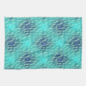 Licht und Dunkel-Pool-Wassermuster Geschirrtuch (Horizontal)