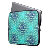 Licht und Dunkel-Pool-Wassermuster Laptopschutzhülle (Vorderseite Links)