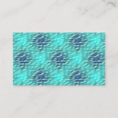 Licht und Dunkel-Pool-Wassermuster Visitenkarte (Vorderseite)