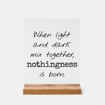 Licht- und dunkle Akrylsignatur