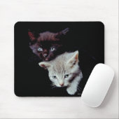 Licht und Dunkle Kätzchen Mousepad (Mit Mouse)