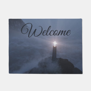 Licht und Erlösung Doormat Fußmatte