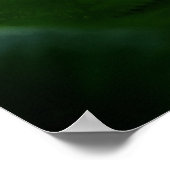 Licht und Farne  Poster (Ecke)