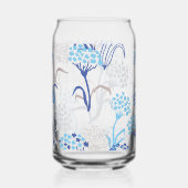 Licht und Luft-Hydrangea-Muster Dosenglas (Rechts)