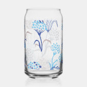 Licht und Luft-Hydrangea-Muster Dosenglas (Links)