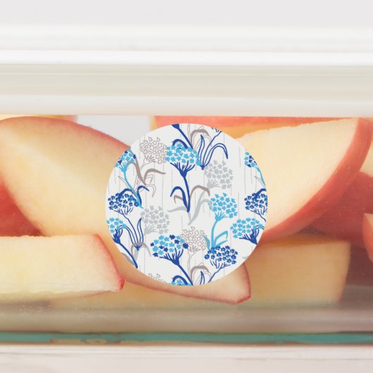 Licht und Luft-Hydrangea-Muster Etiketten (Befestigt)