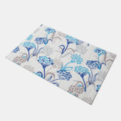 Licht und Luft-Hydrangea-Muster Fußmatte (Schrägansicht)