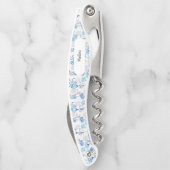 Licht und Luft-Hydrangea-Muster Kellnermesser (Rückseite)