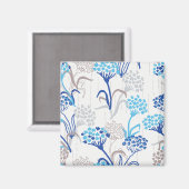 Licht und Luft-Hydrangea-Muster Magnet (Vorderseite/Rückseite)